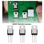 Be In Your Mind 10pcs IRLB8721 MOSFET Transistor N-canal ESD Évalué TO-220 62A 30V 3Pin Puissance de Redresseur International po