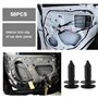 The Lord of the Tools Lot de 50 clips de panneau de porte de voiture DKP5279L compatibles avec les fixations de panneau de garni