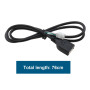 Be In Your Mind 2pcs Adaptateur de Câble d'extension USB de Voiture Connecteur 4 et 6 Broches 76cm Compatible avec Android l'aut