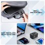 Romon Adaptateur Prise Universelle, Adaptateurs Voyage Adaptateur Universel International De Voyage avec GaN20W, 2 USB, 2 USB C 