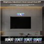 Romon Horloge Numérique, Horloge Murale Numérique Digitale Réveil Lumineux Électroniques LED 7 RGB Couleur 12/24 Heures Mode Vei