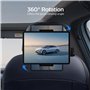 Romon Support Tablette Voiture, Extensible Support de Tablette de Siège Voiture Porte Tablette Voiture Universel Rotation à 360°