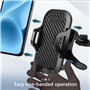 Romon Support Téléphone Voiture, Porte Telephone Voiture Tableau de Bord, Accroche Pose Socles pour Automobile, Rotation 360° Po