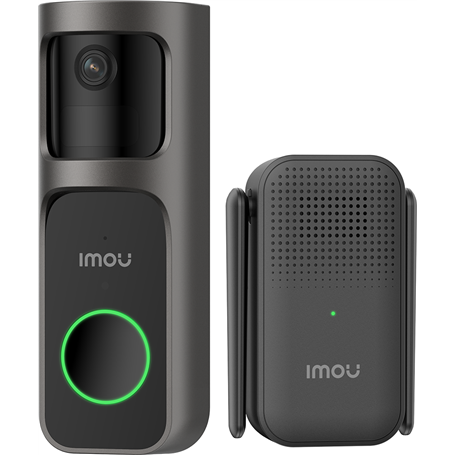 Sonnette connectée DB2S 2K Noire IMOU