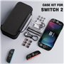HEYSTOP Étui pour Nintendo Switch 2, Kit d'accessoires Switch avec Protection Housse de Voyage Portable Rigide et Protecteur ave