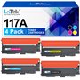 LxTek 117A Compatible Cartouche de Toner Remplacement pour HP 117A W2070A W2071A W2072A W2073A pour HP Color Laser MFP 178nw 178