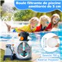Réutilisables de Boules de Filtre de Piscine Équivalent à 27 kg de Filtre à Sable