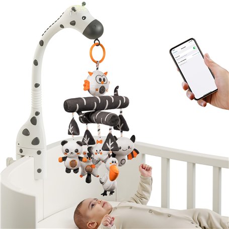 TUMAMA Jouet mobile pour lit bébé 0-3-6-9 mois