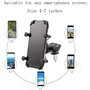 Support de téléphone de Moto Portable GPS pour Support de pour Smartphone 4 '' - 7 '' Convient à Toutes Les Motos avec Trous pou