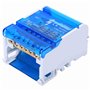 407 Bornier Distribution Box Din Rail 4 Niveaux Monophasé pour L'électrotechnique