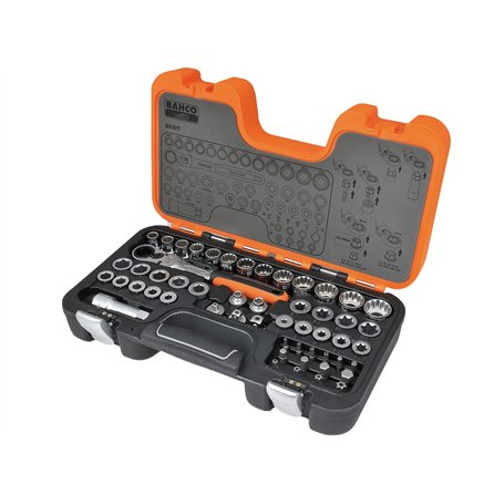 Bahco S530T - Set Douilles Traver. 53Pcs