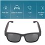 Lunettes de Bluetooth sans Fil avec Lunettes Intelligentes, Lunettes de Audio, écoute Stéréo de la Musique et des Appels, Lunett