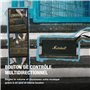 Marshall Middleton II Enceinte Bluetooth Portable Plus de 30 Heures d'autonomie, étanchéité IP67 - Noir et Laiton