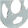 Couronne 64T, Couronne professionnelle T8F 64T 54 mm, acier à 4 trous, excellente ténacité, remplacement de Pignon pour mini mot