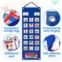 Calendrier Visuel Enfants,Calendriers Muraux Avec70Cartes 72Autocollants Tableau des Routines Quotidiennes,Emploi du Temps pour