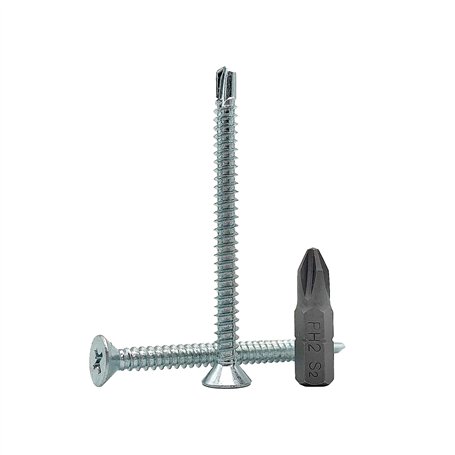 DIN 7504 P Lot de 50 vis autoperceuses en acier zingué avec tête fraisée - pour tôles (4