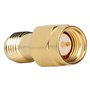 Kadimendium 10 Pièces SMA Adaptateur Inverse Mâle à Femelle Adaptateur RF Câble Conversion Connecteur RF Connecteur SMA Connecte