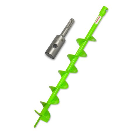 WERHE Erdbohrer 100 mm avec SDS Plus enregistrant des forets de foret robustes