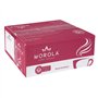 Morola Caffè Italiano - Lingettes Humides en Coton - 50 pièces - Ensachées individuellement - Lingettes jetables parfumées au ci