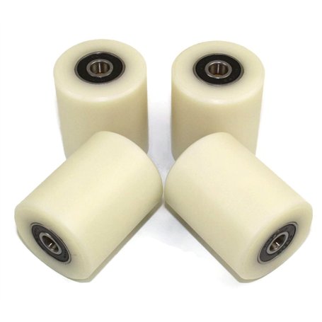 Lot de 4 rouleaux en nylon polyamide