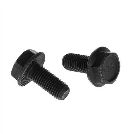WOWOWO 2 pièces Support de pédalier de vélo vis manivelle M8x18mm vélo pièces de vélo Accessoires