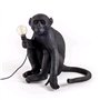 Seletti Lampe Singe assis en résine