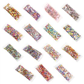 Angelliu Mixte Argile Remplissages Artisanat Feuille De Fruits Fleurs Motif Remplissage pour Bricolage Résine Époxy Bijoux Ongle Angelliu Mixte Argile Remplissages Artisanat Feuille De Fruits Fleurs Motif Remplissage pour Bricolage Résine Époxy Bijoux Ongle