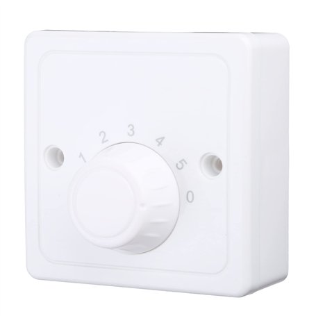 illombo Interrupteur de contrôle de vitesse universel pour ventilateur de plafond - 220 V - Bouton mural - Variateur d'intensité