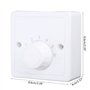 illombo Interrupteur de contrôle de vitesse universel pour ventilateur de plafond - 220 V - Bouton mural - Variateur d'intensité