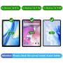 ZTAOOPOU (2 Pièces Verre Trempé Pour Blackview Tab A7 Kids (10.1") Protection Écran HD Transparent Film Protecteur d'écran Black