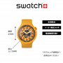 Swatch Fresh SB01O101 Montre à quartz orange unisexe