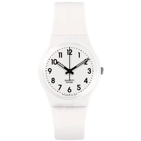 Swatch Montre Femme Just White Soft