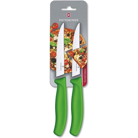 Victorinox Swiss Classic Gourmet Lot de 2 Couteaux à Steak