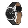 Lacoste Montre Analogique à Quartz pour Homme Collection Vienna avec Bracelet en Cuir Noir - 2011047