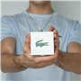 Lacoste Montre Analogique à Quartz pour Homme ou Femme de la Collection Lacoste.12.12. avec Un élégant Bracelet en Silicone à Te