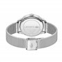 Lacoste Montre Analogique à Quartz pour Femme Collection LADYCROC avec Bracelet Milanais en Acier Inoxydable Argenté - 2001259