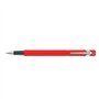 Caran d'Ache Stylo-plume en métal 849 - Rouge mat - Plume F