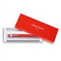 Caran d'Ache Stylo-plume en métal 849 - Rouge mat - Plume F