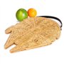 Planche à découper personnalisée Millennium Falcon - Meilleure idée de cadeau pour mariage