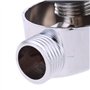 Haiki Connecteur de douche chromé pour cabine de douche