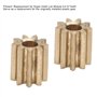 Remplacement en Laiton pour Module Duplo Intelli Lok 0.4 9 Dents Remplacement en de Pignon de