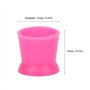 Cup Tatouage, 300pcs Silicone de Qualité Alimentaire Gobelets D'encre de Tatouage avec Ventouse Inférieure pour Contenir le Pigm