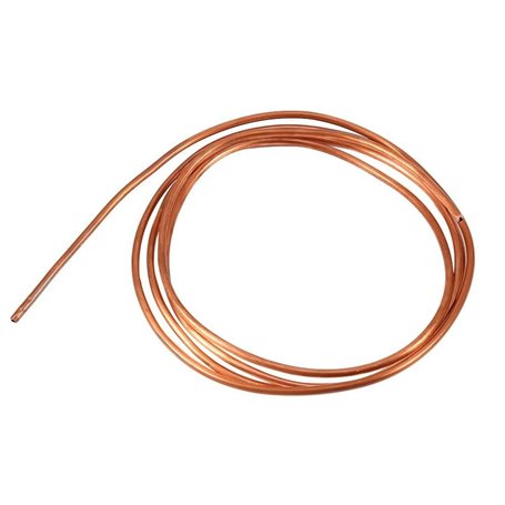 Tube en cuivre souple 2M - Tube en Cuivre Flexible OD 3mm x ID 2mm Tuyau à bobine souple pour réfrigérateur de climatiseur