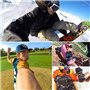 PULUZ Go Pro Dragonne de Poignet rotative à 360° avec vis pour caméra Go Pro Hero 5/4 Session 5/4/3+/3/2/1, Xiaomi Yi Action Spo