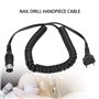 Câble d'alimentation de pièce à Main pour perceuse à Ongles, antirouille à Trois Prises, Cordon de pièce à Main Anti-oxydation p
