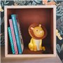 Atelier Pierre Veilleuse Hakuna rechargeable Lion - Marron