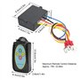 Kit de télécommande de treuil sans Fil 12V 24V Longue portée de 75 Pieds 434MHZ pour treuils de récupération de Trucs Tuff