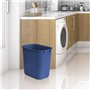 Acrimet Corbeille, Poubelle de bureau, 6,75 gallons / 27 quarts / 24 litres (en plastique) (couleur bleue) (lot de 4)