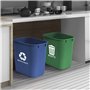 75 gallons / 27 quarts / 24 litres (en plastique) (vert et bleu) (lot de 2
