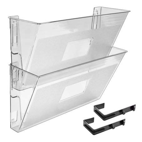 Acrimet Organisateur Mural pour Dossiers Modulaires en Plastique